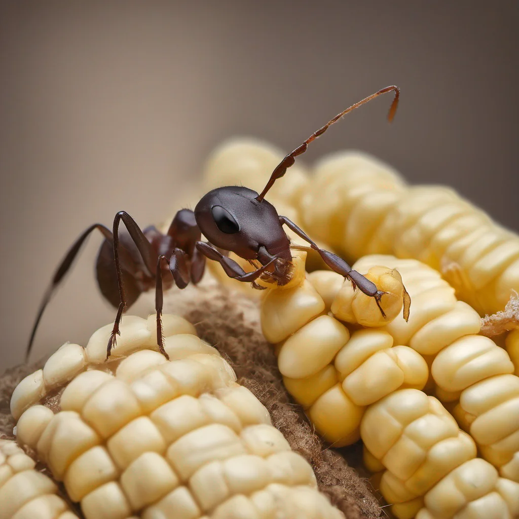aian ant with a kernel of corn in its pincers good looking trending fantastic 1
