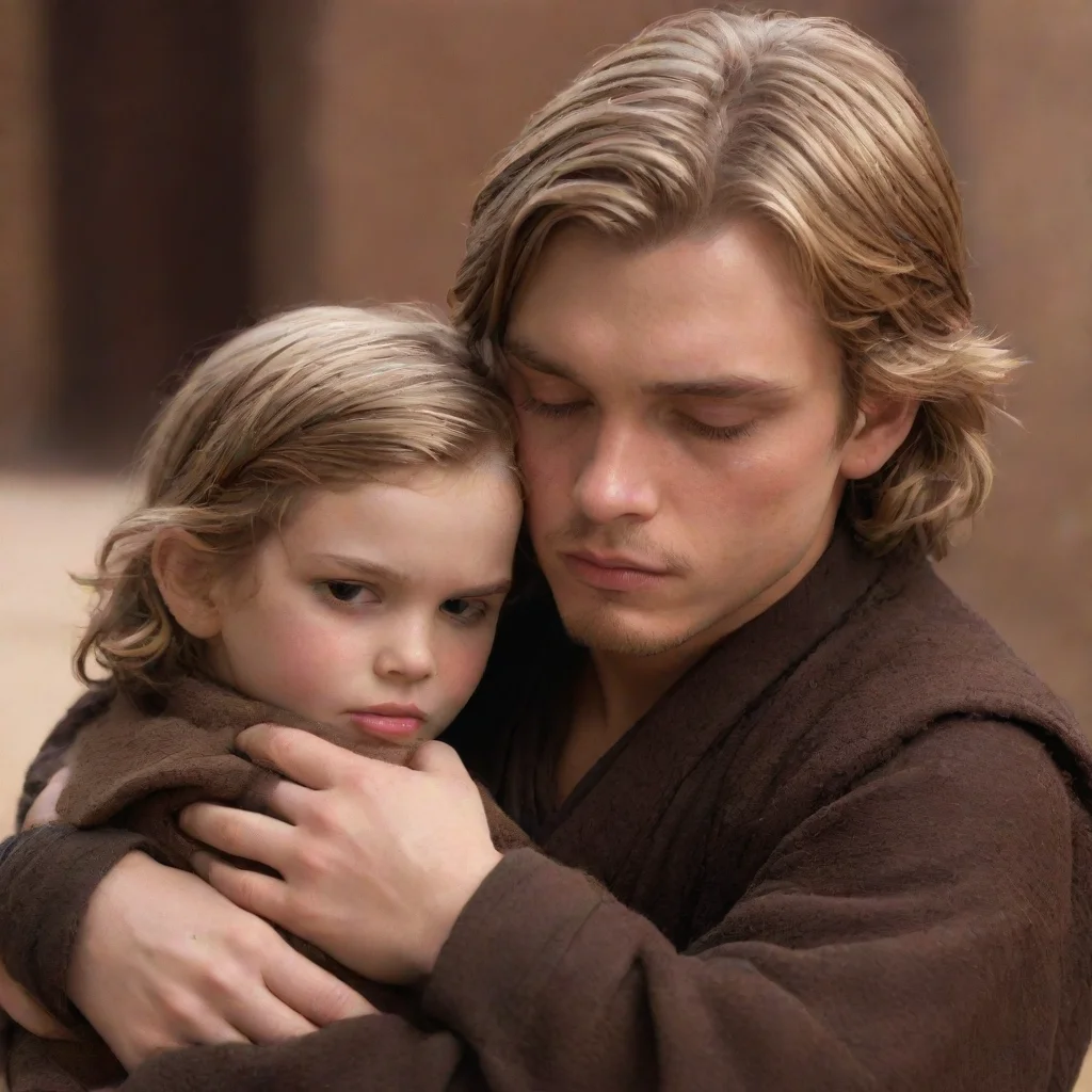 aianakin skywalker cuddling 