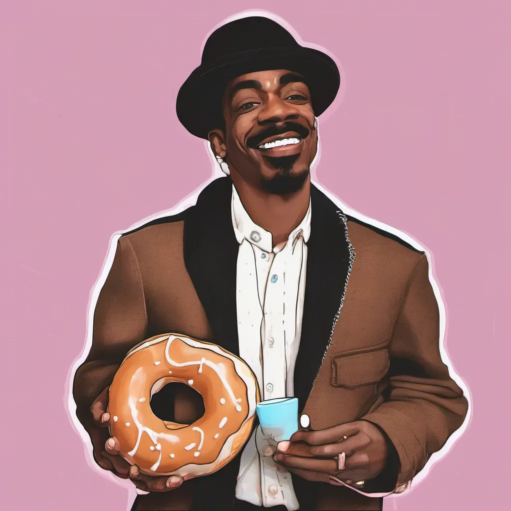 aiandre 3000 as a doughnut
