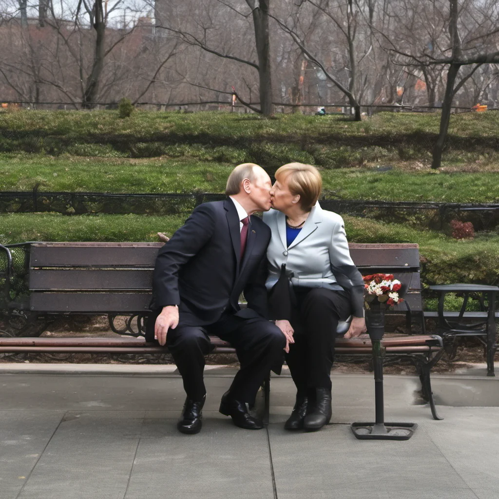 aiangela merkel kissing putin in new york good looking trending fantastic 1