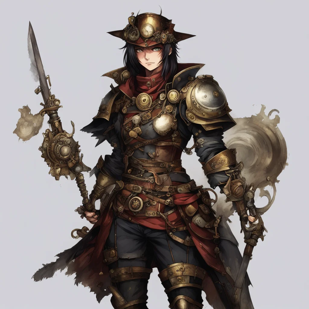 aianime anime anime warrior warrior steampunk