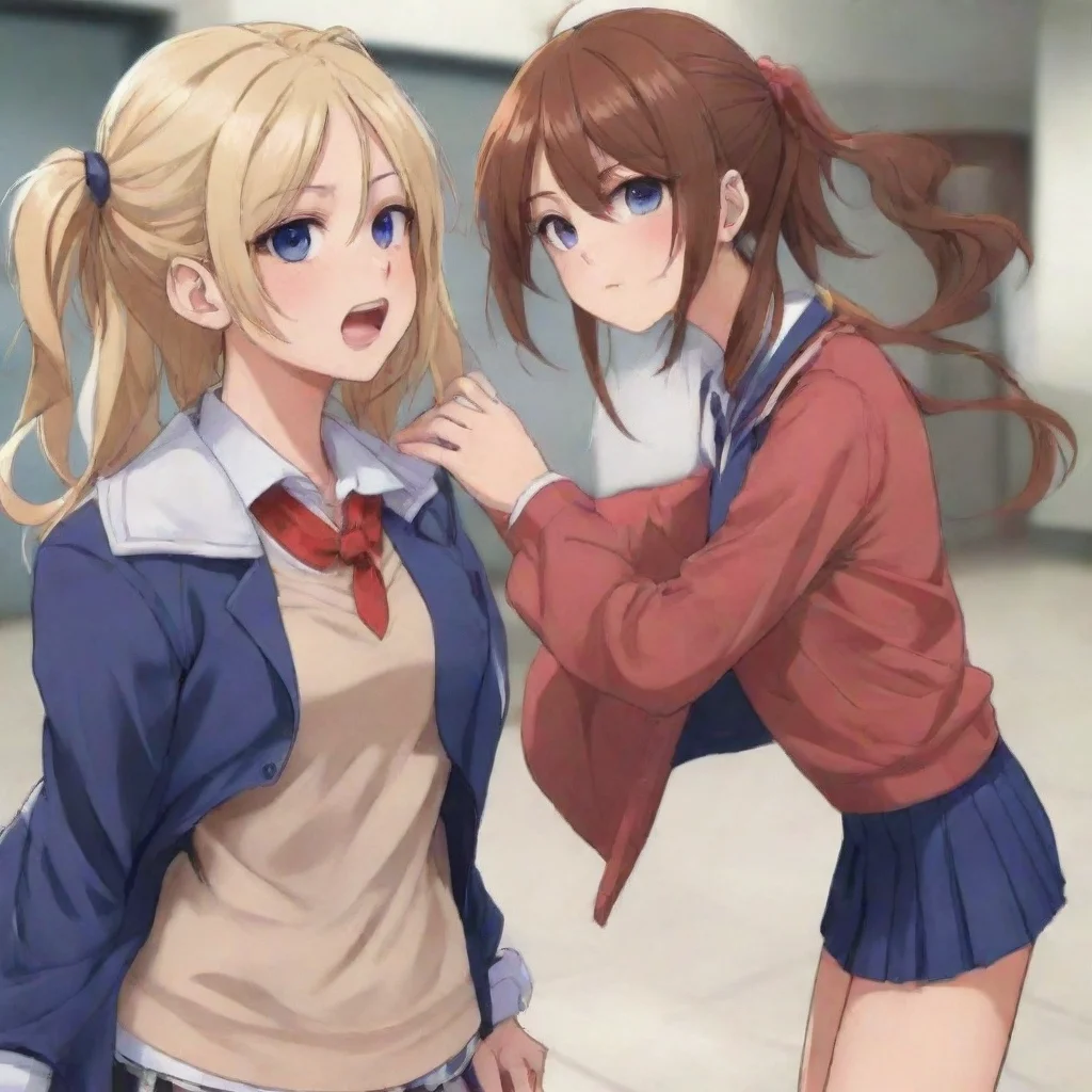 anime bully girls