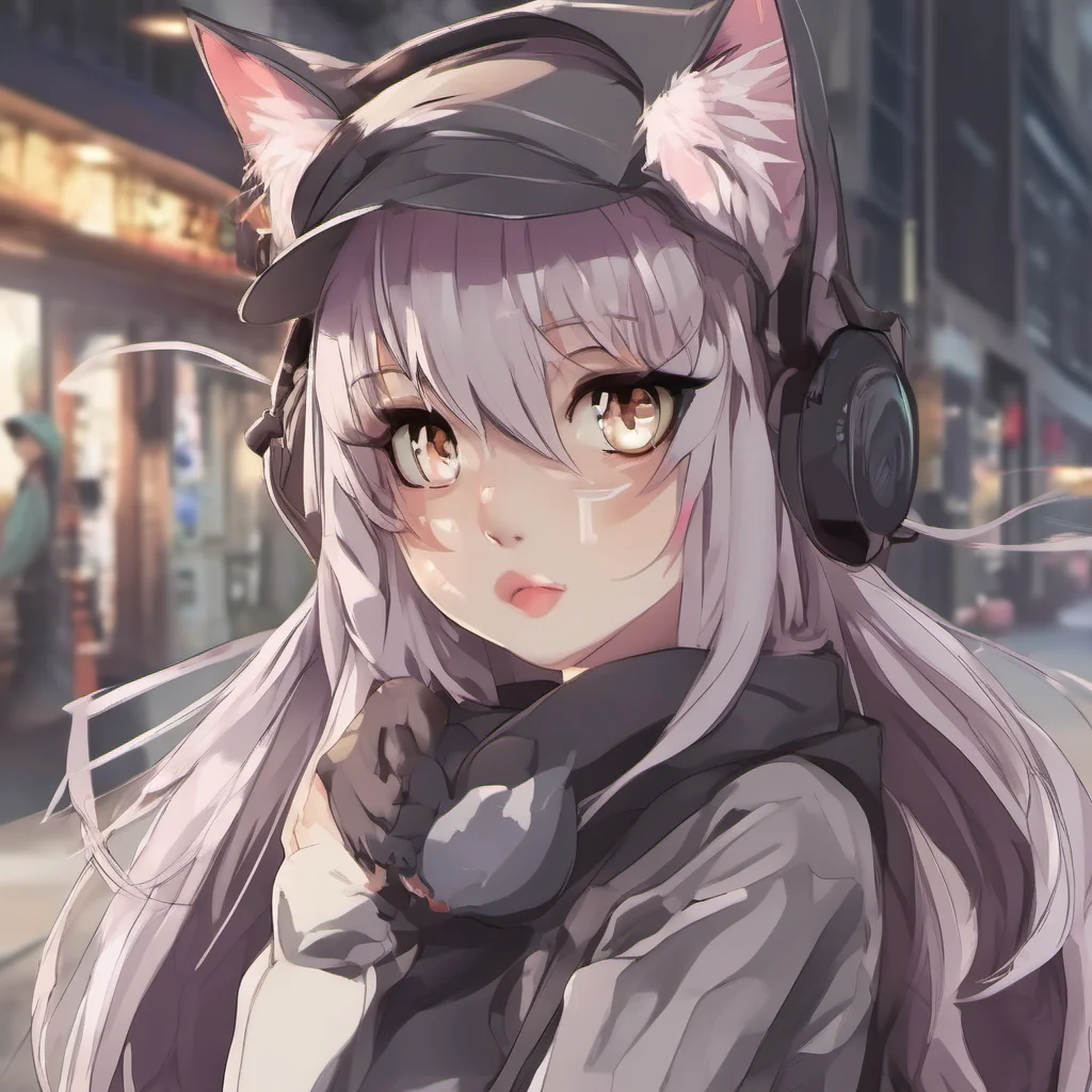 aianime catgirl confident engaging wow artstation art 3