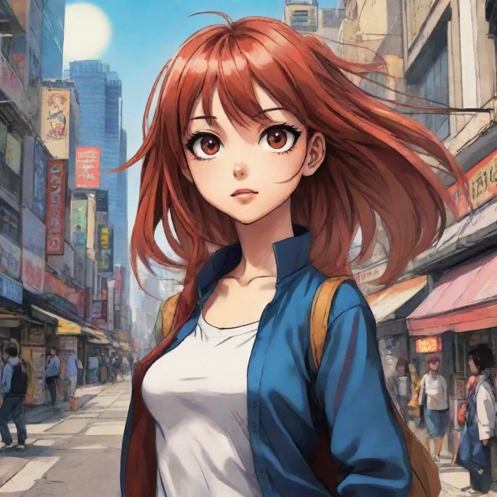 aianime comic book digital art
