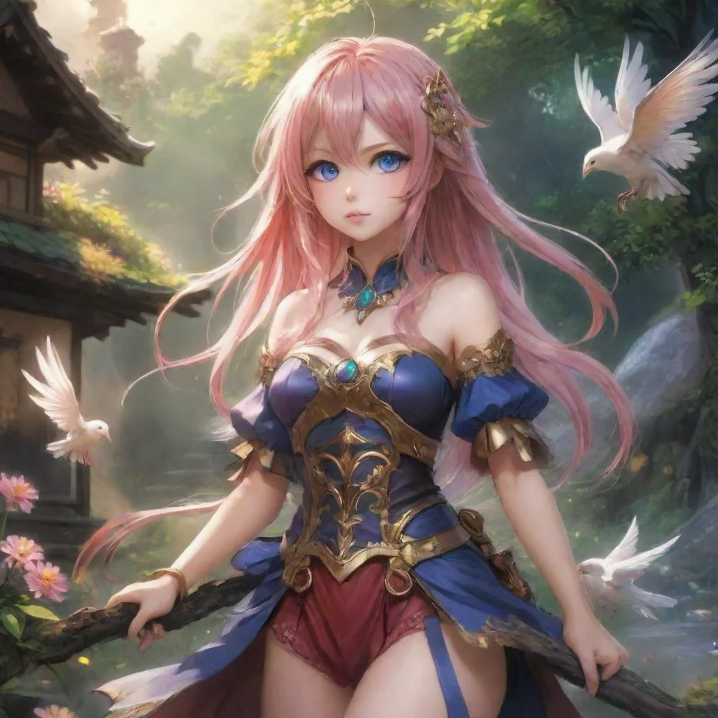 anime digital art fantasy art