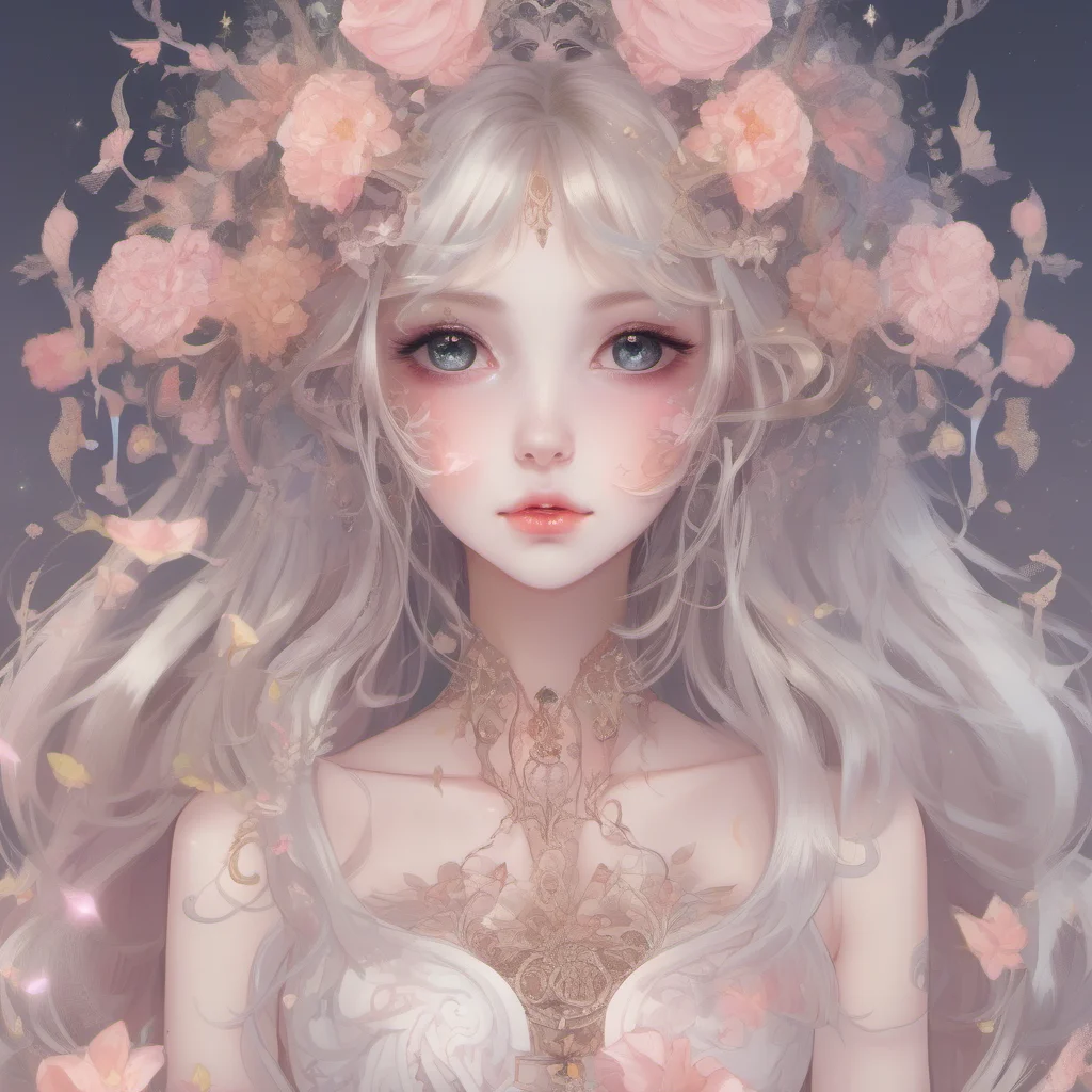 anime ethereal feminine