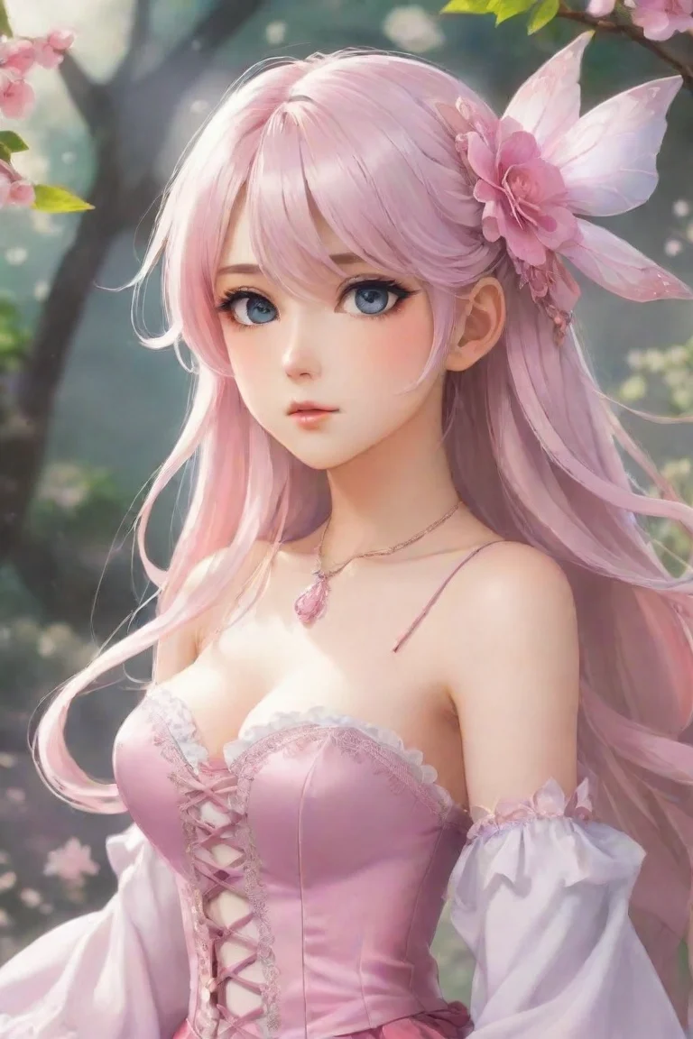 aianime feminine fantasy portrait