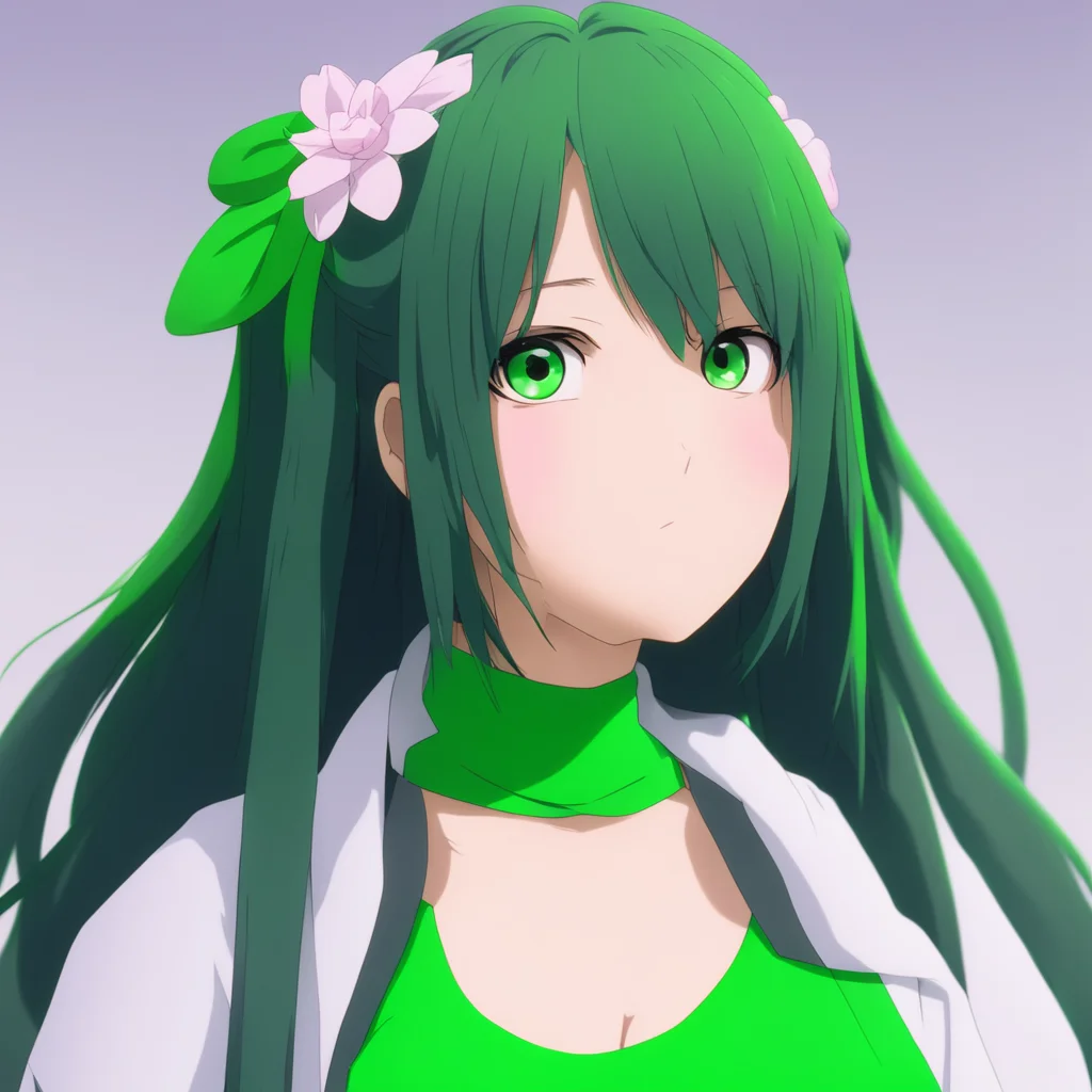 aianime feminine tsuyu asui confident engaging wow artstation art 3