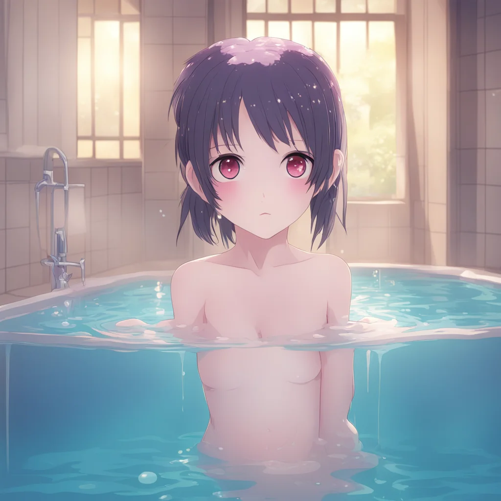 aianime girl in termal bath good looking trending fantastic 1