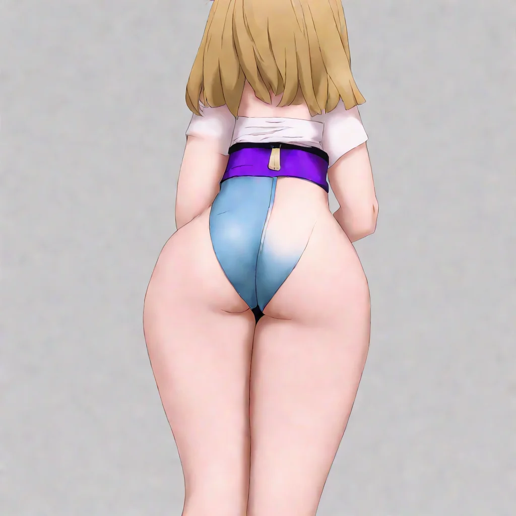 anime girl wedgie confident engaging wow artstation art 3