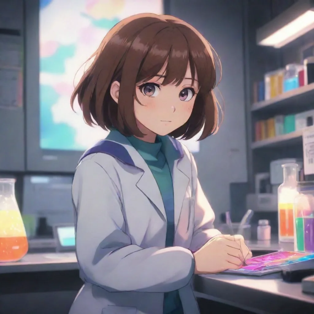 aianime hd aesthetic 2 In the lab the scientist begins the process colorful  1 Epictale Frisk