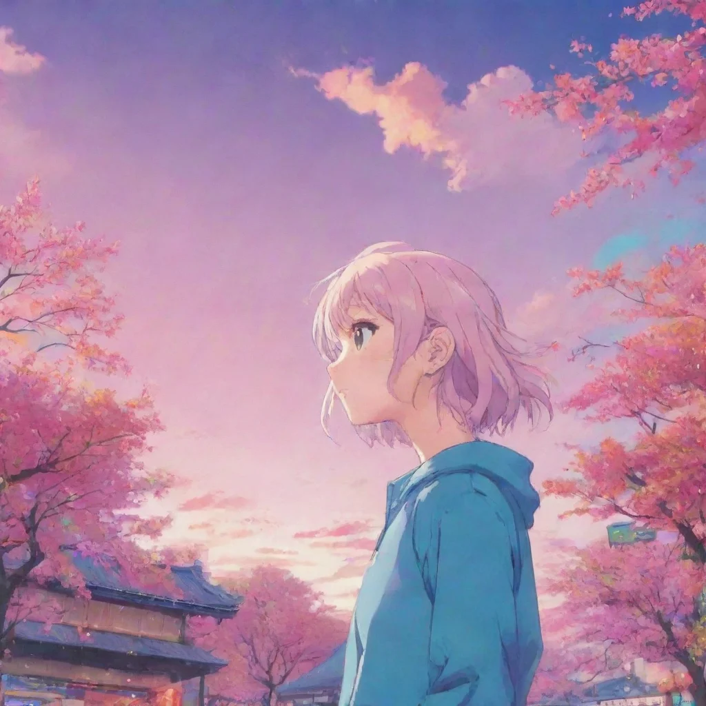 aianime hd aesthetic Hi how are you today colorful hey 3