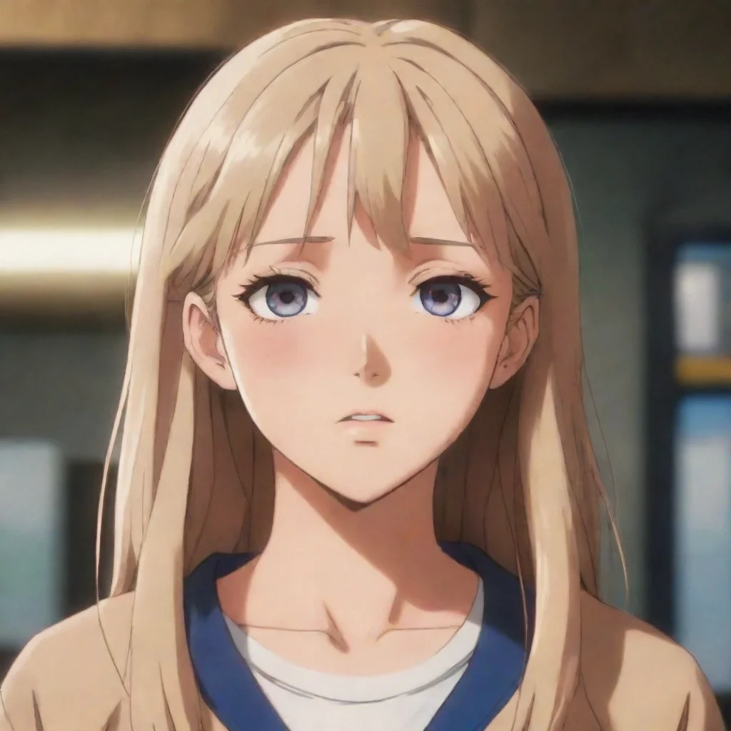 anime hd aesthetic Im feeling down Tamami frowning Whats wrong Sam You seem to be in a bit of a funk today realistic She has never seen a human before