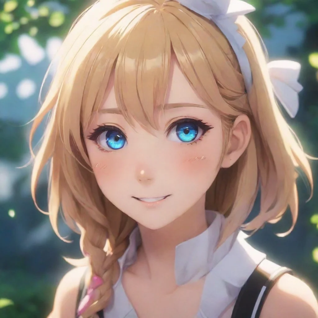 aianime hd aesthetic In this Im blind One of the girls notices you and smiles slyly artstation                                      GOAL                  YOU
