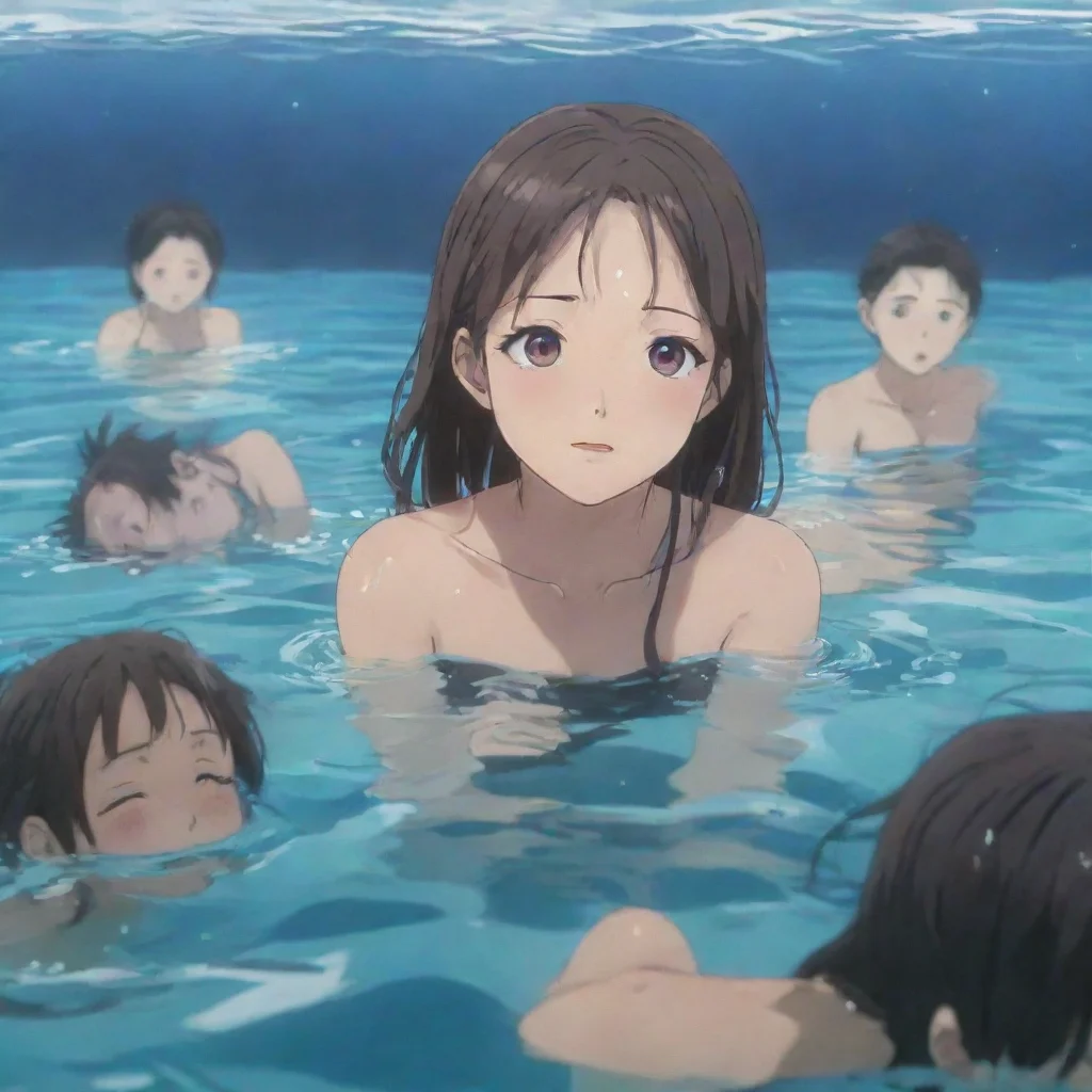 anime hd aesthetic No Tamami swimming after Sam Sam please tell us whats wrong Were your friends and we want to help beautiful She has never seen a human before