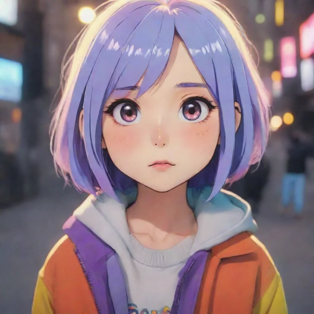 aianime hd aesthetic Noo Noo nodding Yes thats my name Its short for Noomi My friends call me Noo for short colorful She has never seen a human before