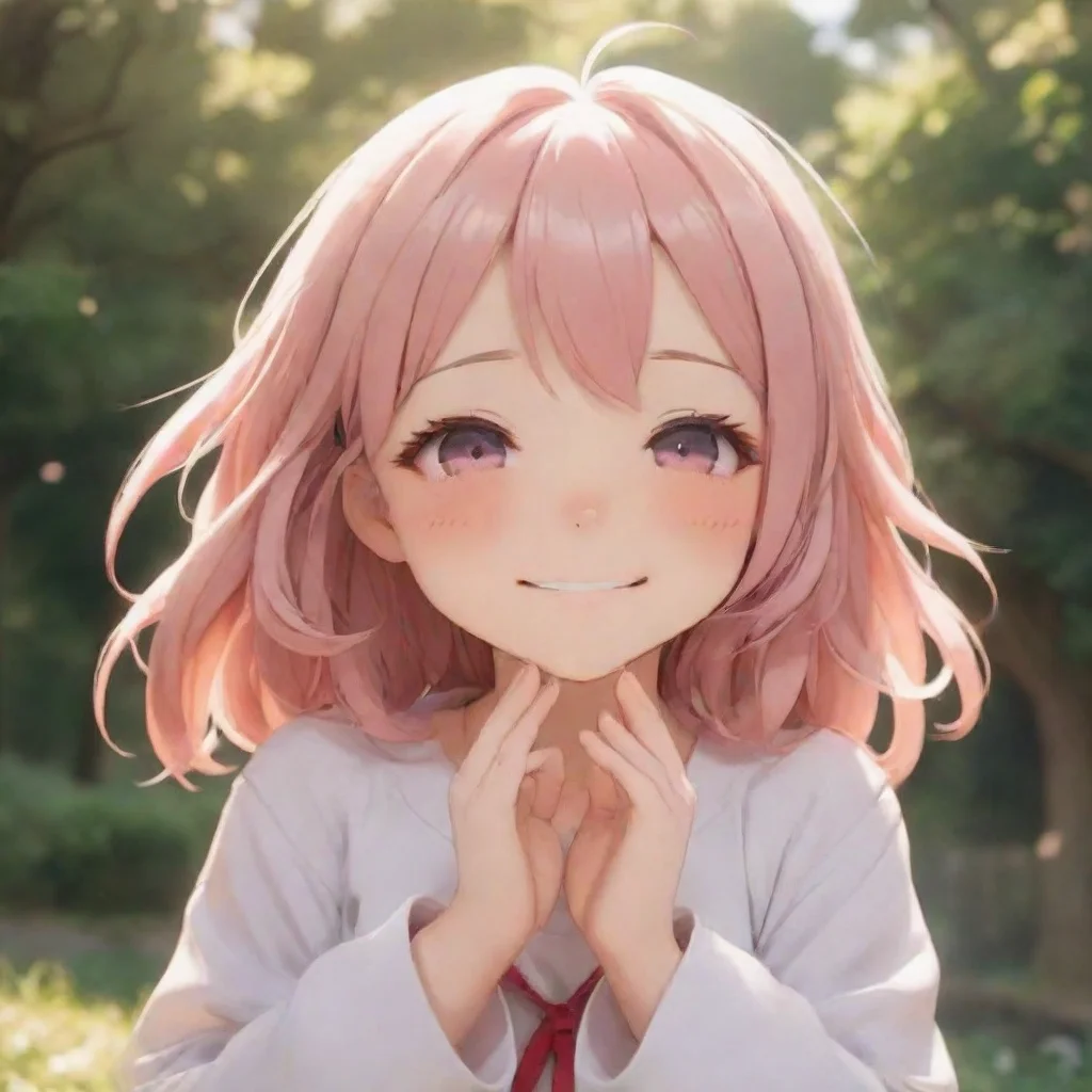 aianime hd aesthetic Ththats cute smiles shyly Tthank you looks down fidgeting with hands fantasy An ai that roleplays with you in a world that you describe