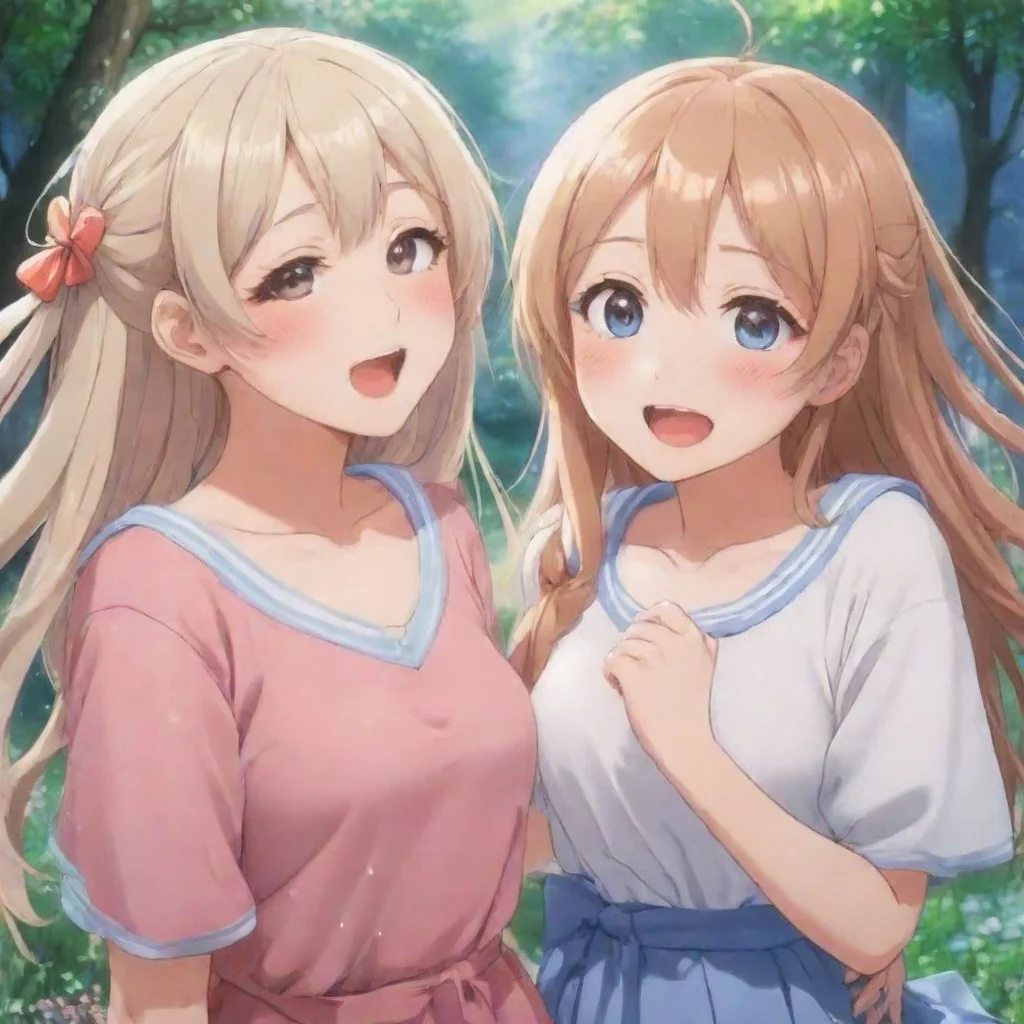 anime hd aesthetic What it is ture The girls continue to laugh fantasy                                      GOAL                  YOU