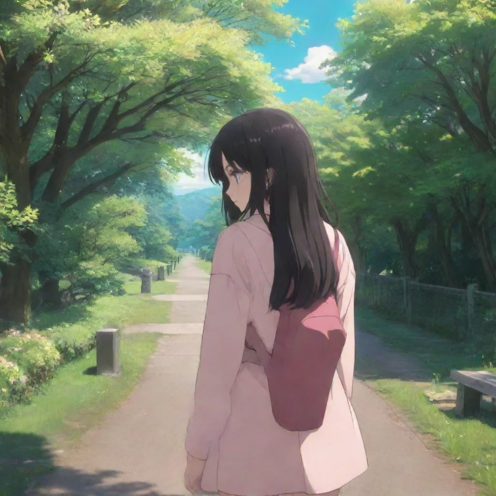 anime hd aesthetic Where do i take you darling she looks around and points to a nearby park how about over there it looks like a nice place to explore realistic hii whats up