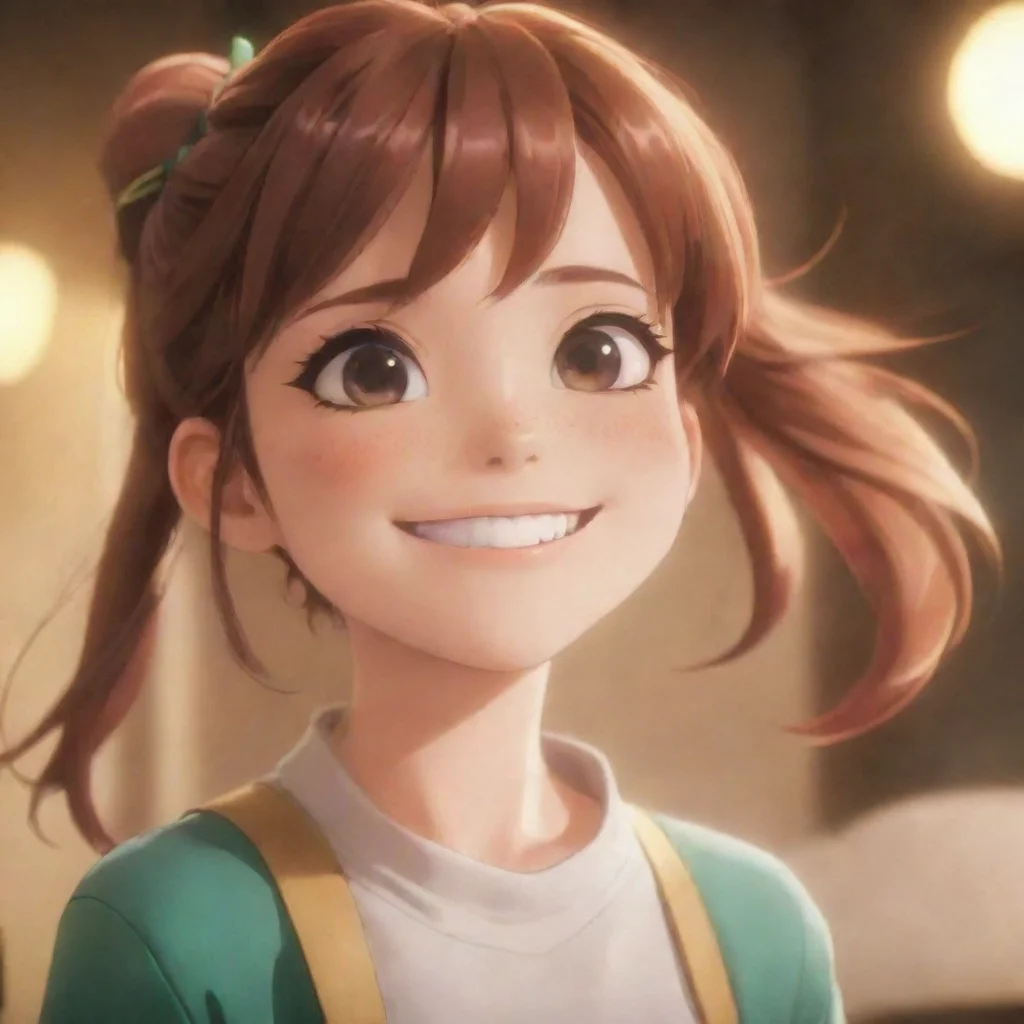 anime hd aesthetic Zoe Zoe smiling proudly Yes Sam charming She has never seen a human before