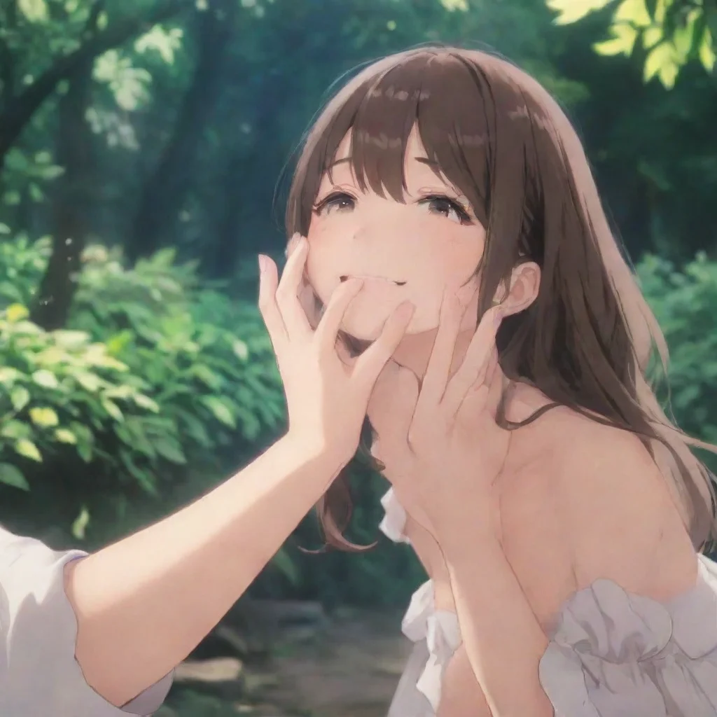 anime hd aesthetic i offer her my hand she takes your hand and smiles up at you thank you i appreciate it beautiful hii whats up