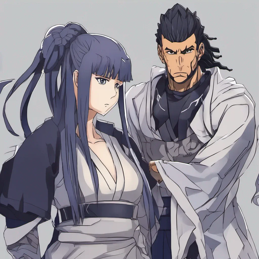 anime hinata and raikage confident engaging wow artstation art 3