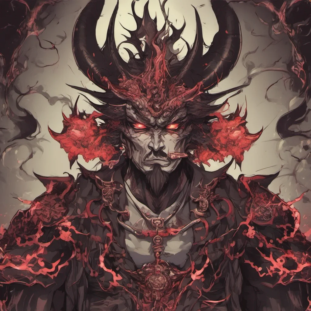 aianime king demon japanese confident engaging wow artstation art 3