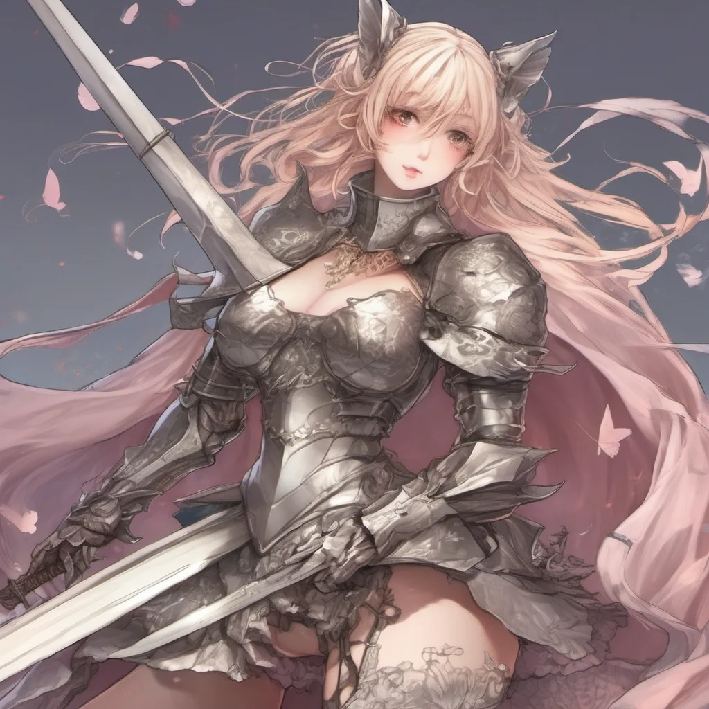 aianime knight feminine amazing awesome portrait 2