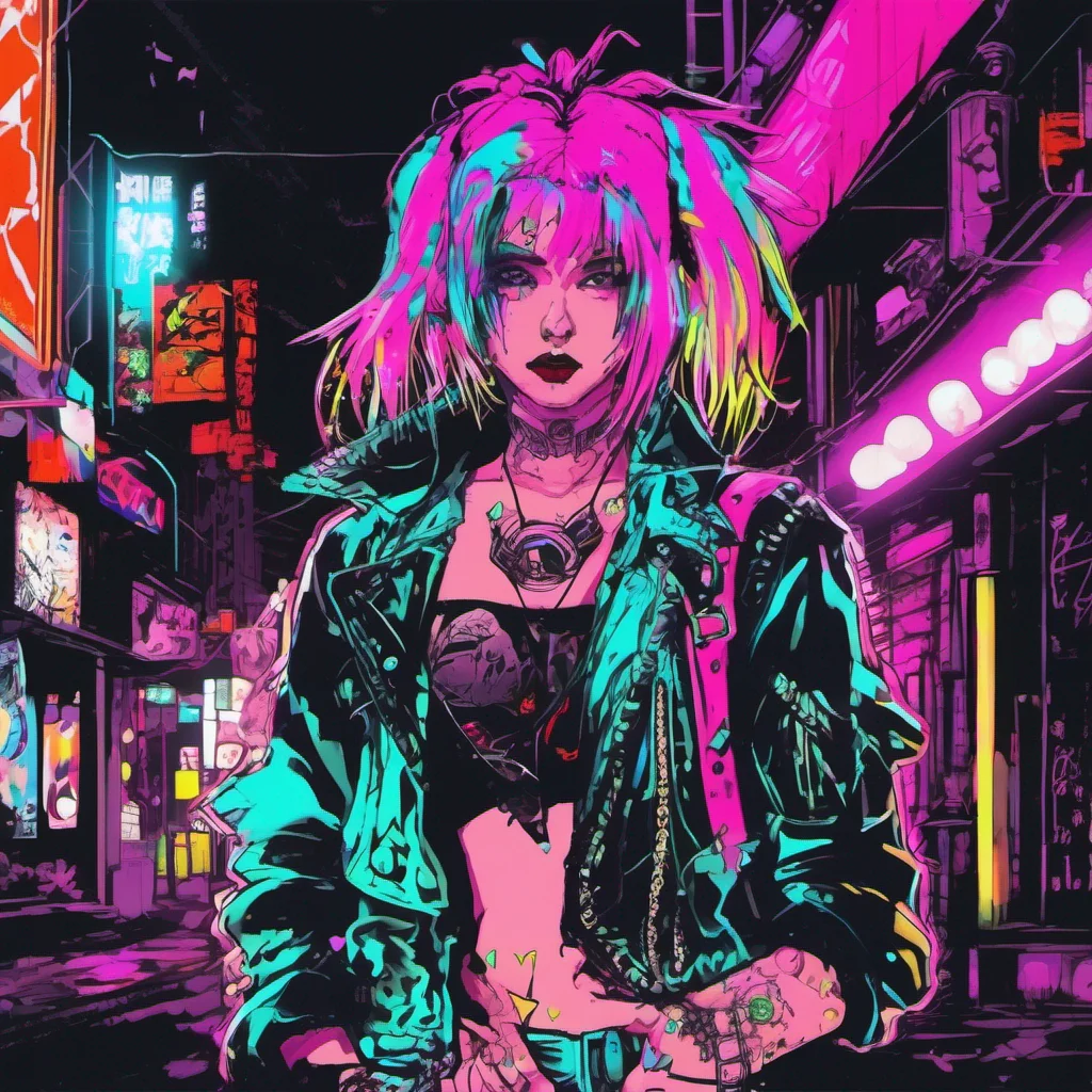 aianime neon punk neon punk good looking trending fantastic 1