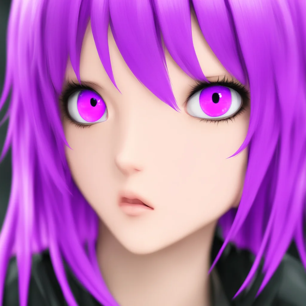 aianime purple haired purple eyes
