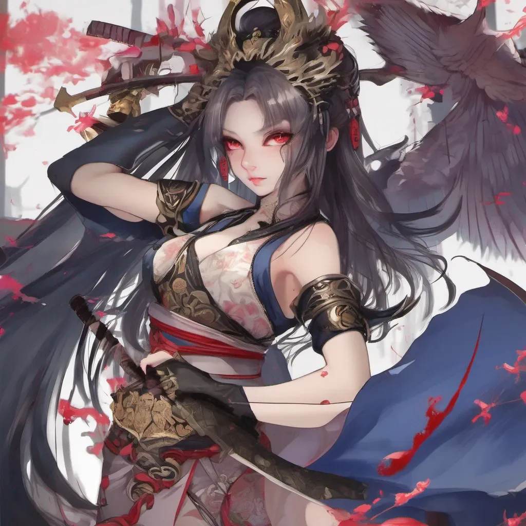 aianime seductive beauty grace demon japanese warrior confident engaging wow artstation art 3