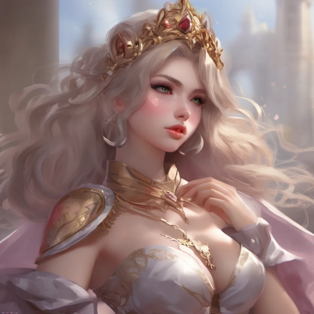 aianime seductive feminine princess confident engaging wow artstation art 3 amazing awesome portrait 2