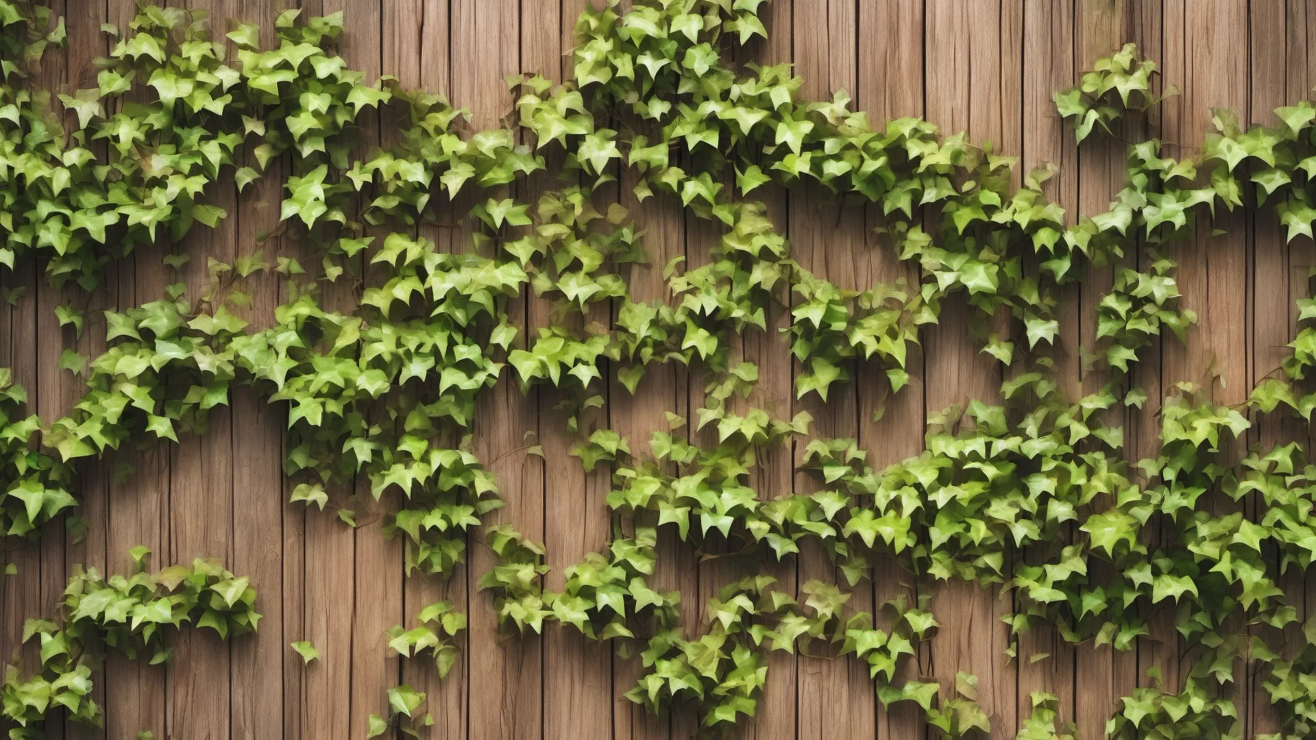 aianime style ivy growing on a wood wall confident engaging wow artstation art 3 wide