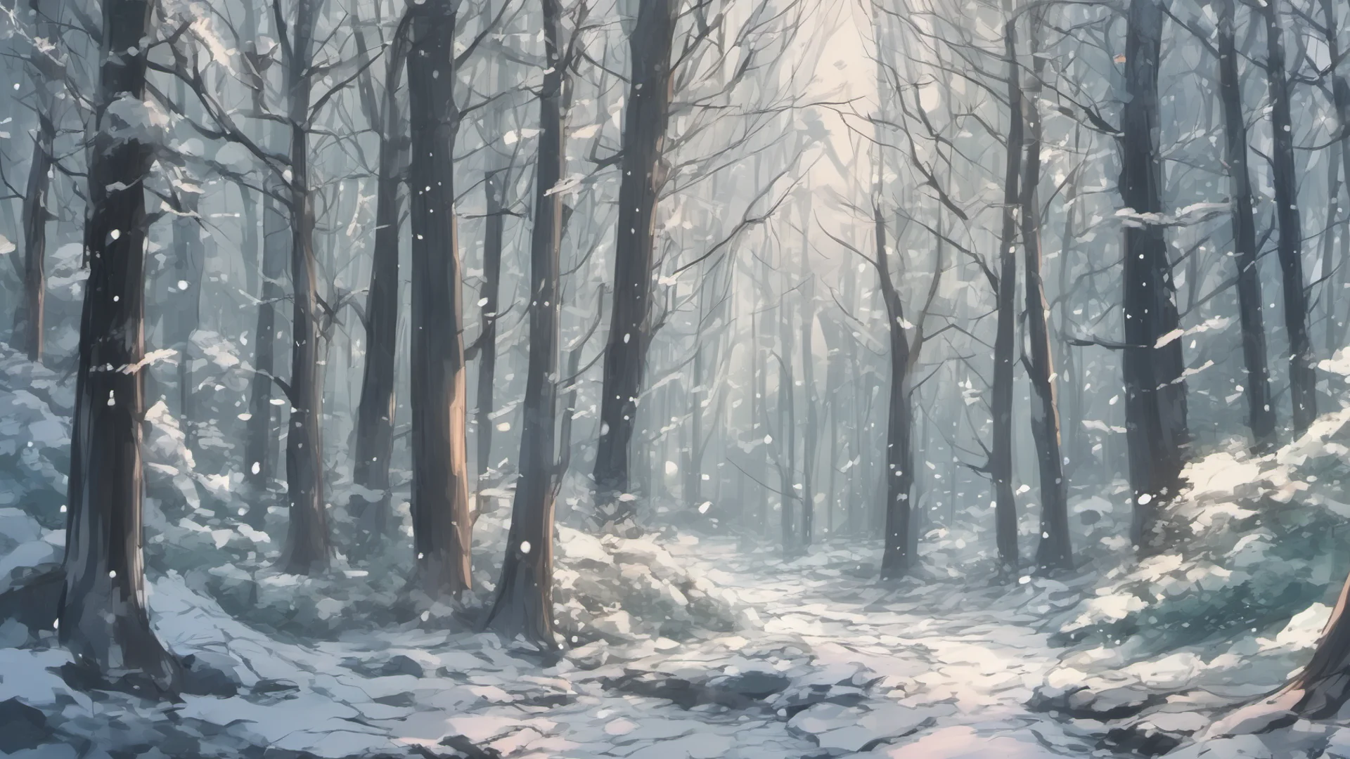 aianime style winter forest good looking trending fantastic 1 wide