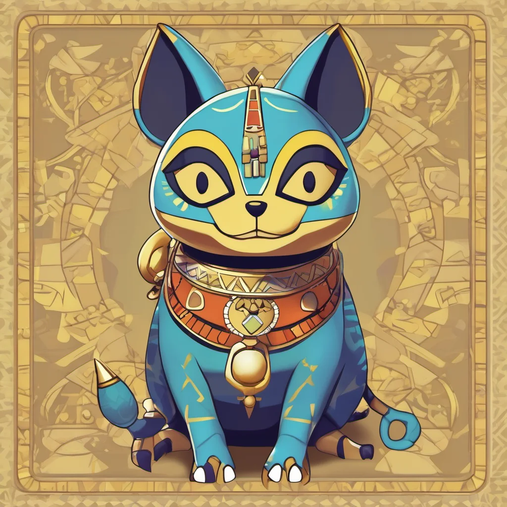 ankha from animal crossing amazing awesome portrait 2