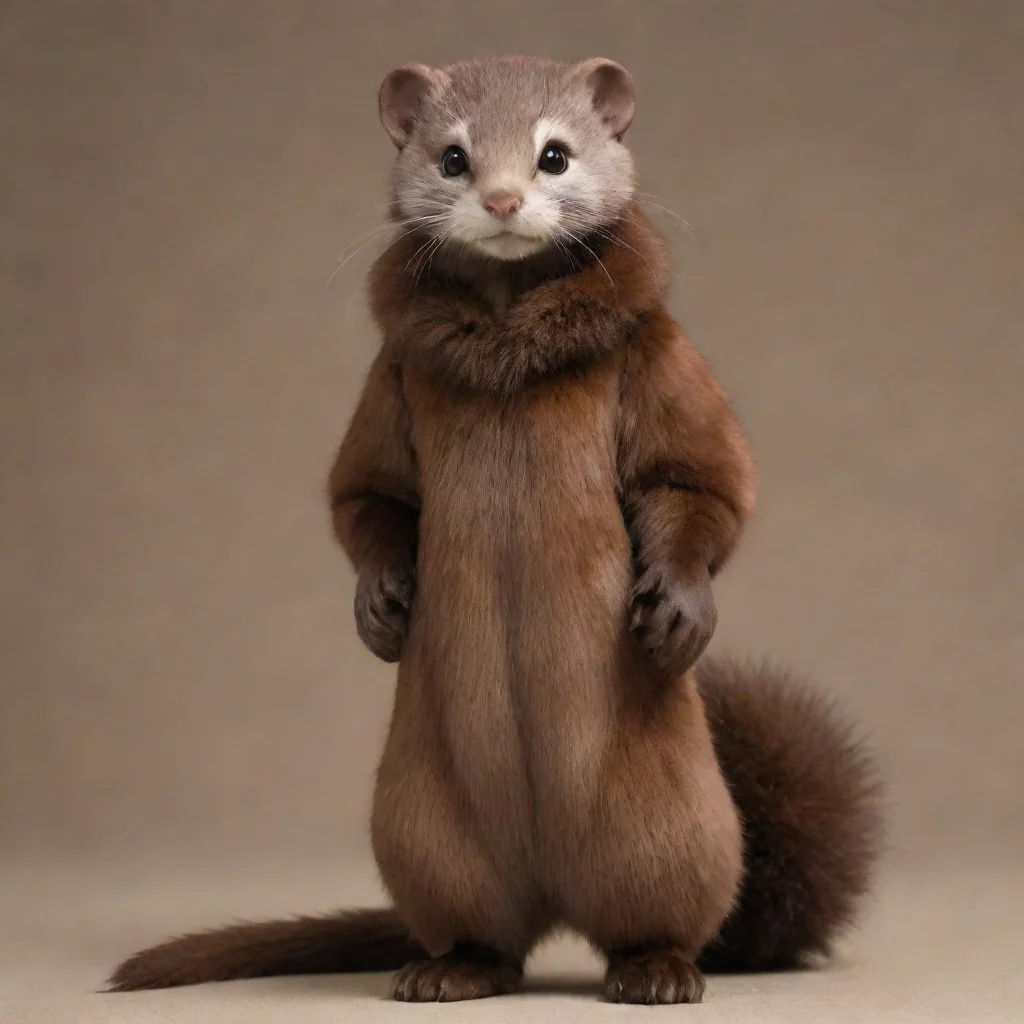 aianthro brown furred mink