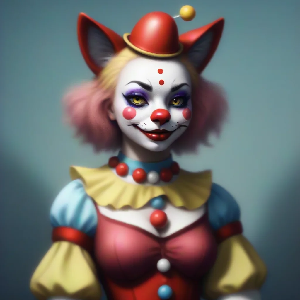 aianthro cat clown girl