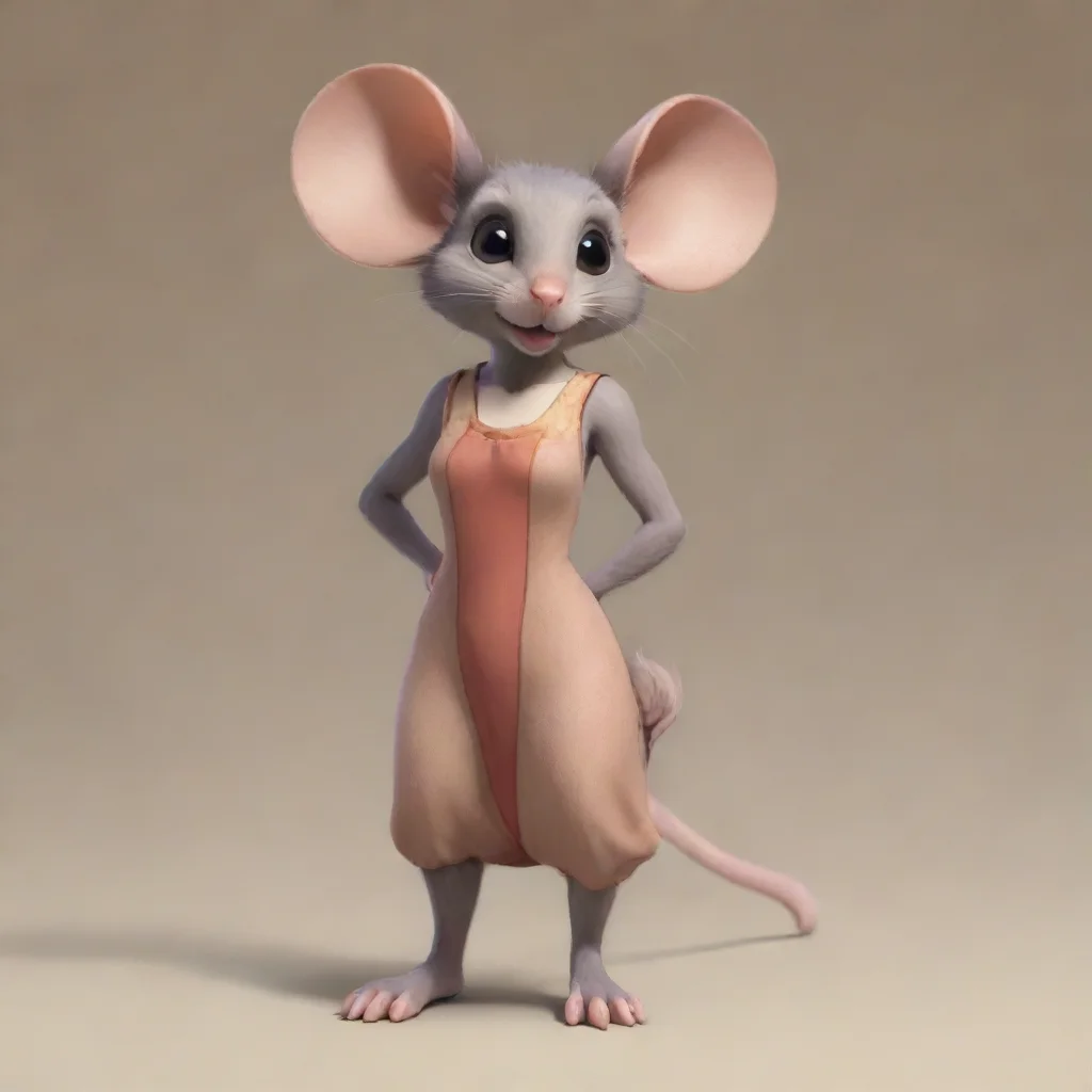 anthro female mouse