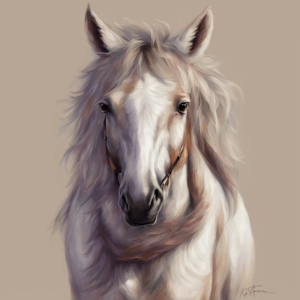 aianthro horse furry  confident engaging wow artstation art 3