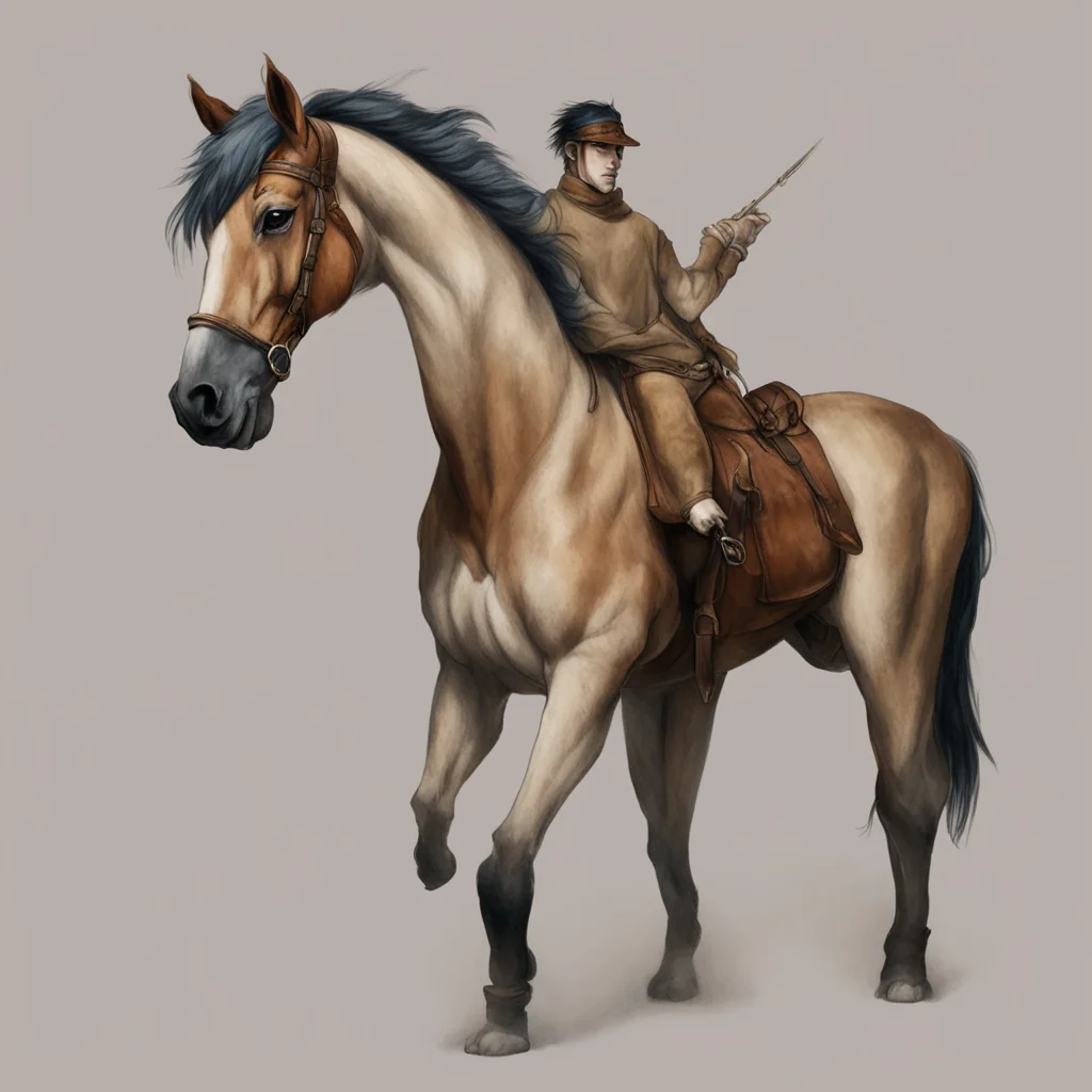 aianthro horse masculine confident engaging wow artstation art 3