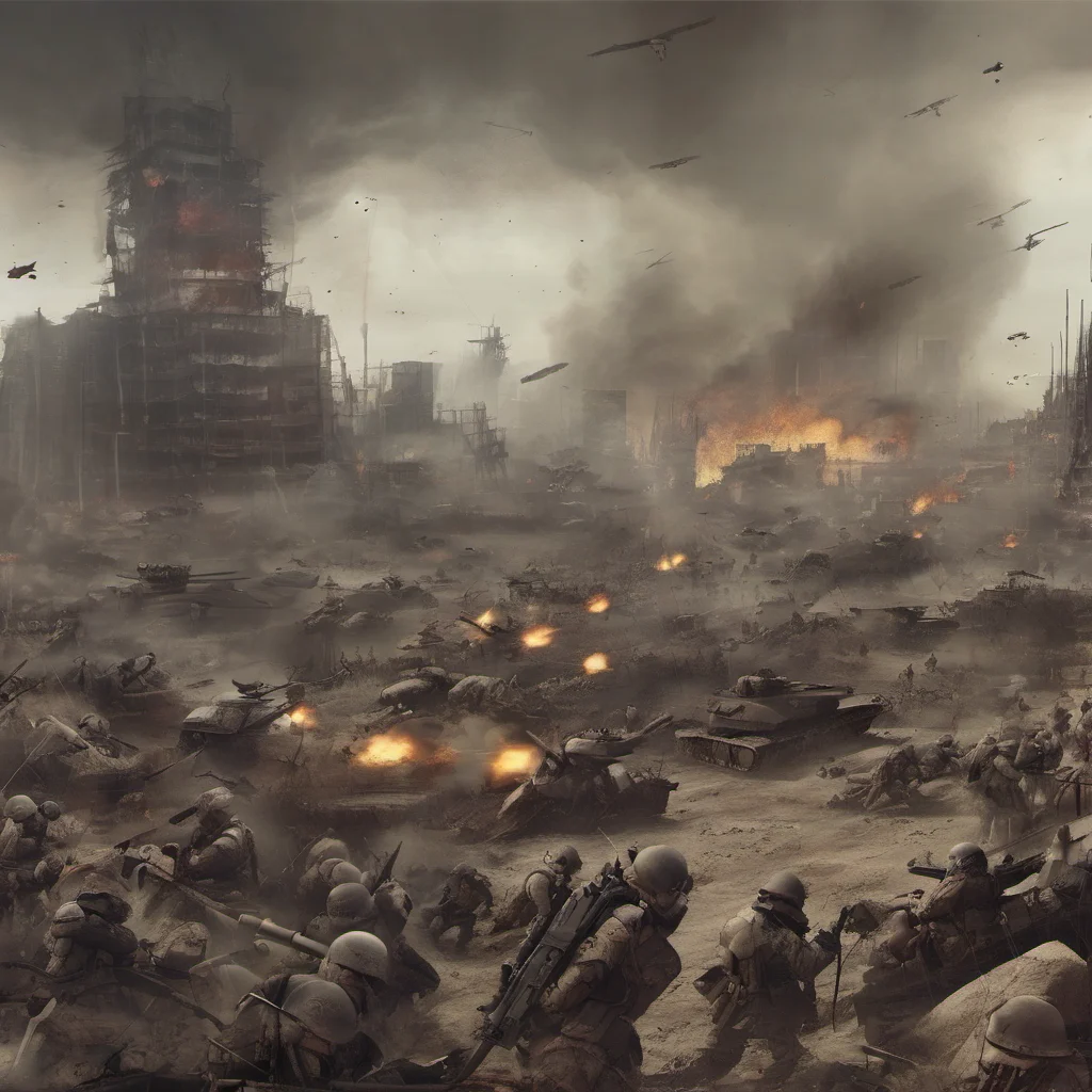 apocalypse war confident engaging wow artstation art 3