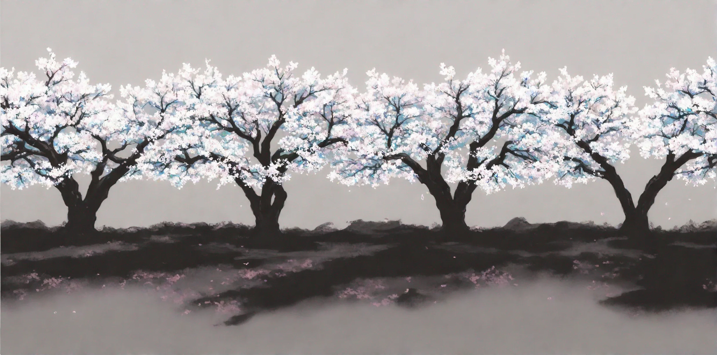 aiartistic epic cherry blossom bright