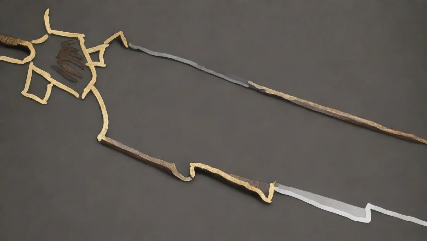 aiartistic sword replica meuseum art best quality weapon gunblade fantasy sword 93bf996