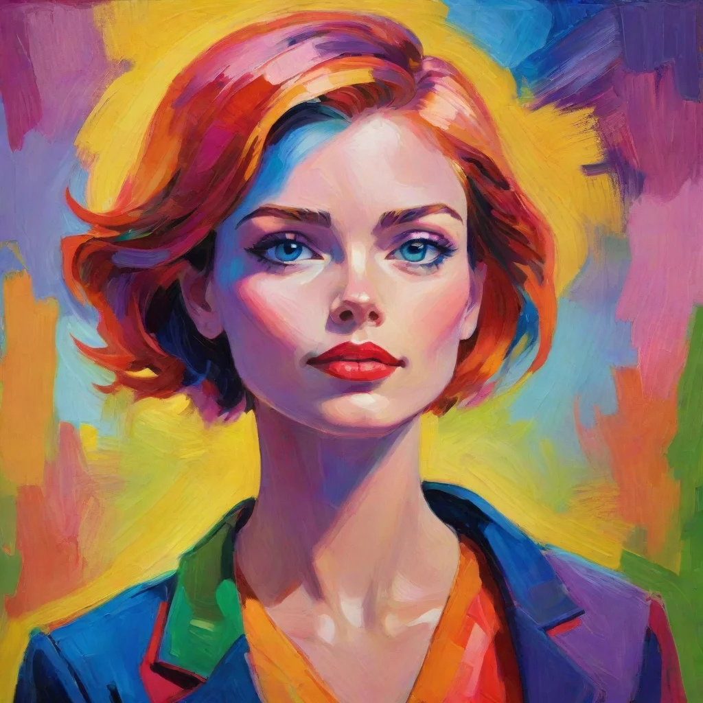 aiartstation art  fauvist fantasy character portrait confidence stunning bold colorful wonderful  good looking trending fantastic 1 confident engaging wow 3