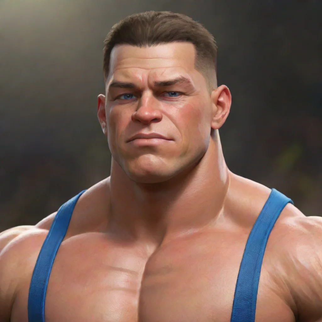 aiartstation art  john cena  confident engaging wow 3