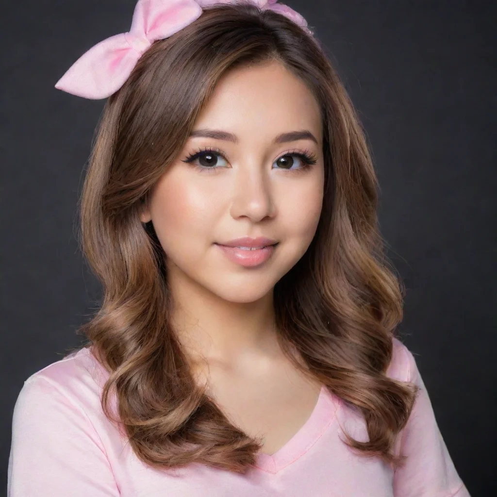 aiartstation art  pokimane confident engaging wow 3