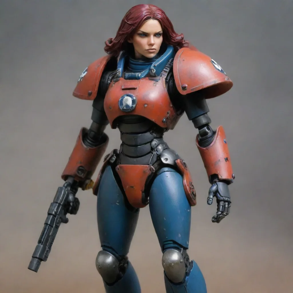 aiartstation art 40k female admech confident engaging wow 3