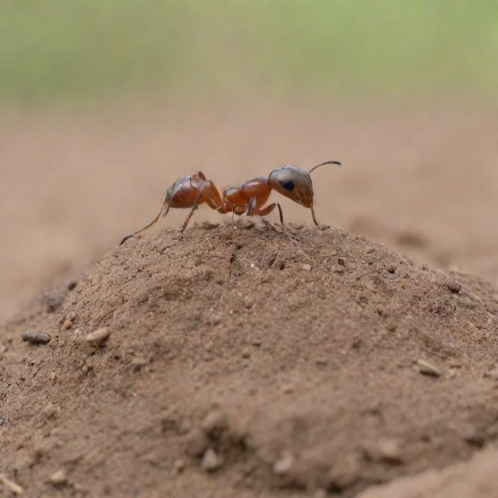artstation art a baby on a ant hill confident engaging wow 3