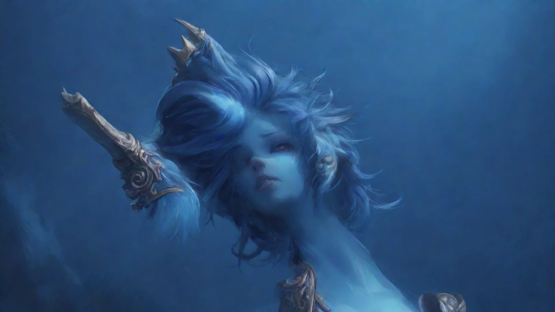 aiartstation art a blue wallpaper for wimdows confident engaging wow 3 hdwidescreen