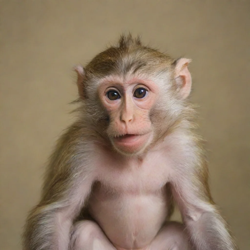 aiartstation art a monkey confident engaging wow 3